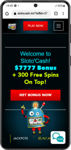 Slotocash casino mobile phone apps