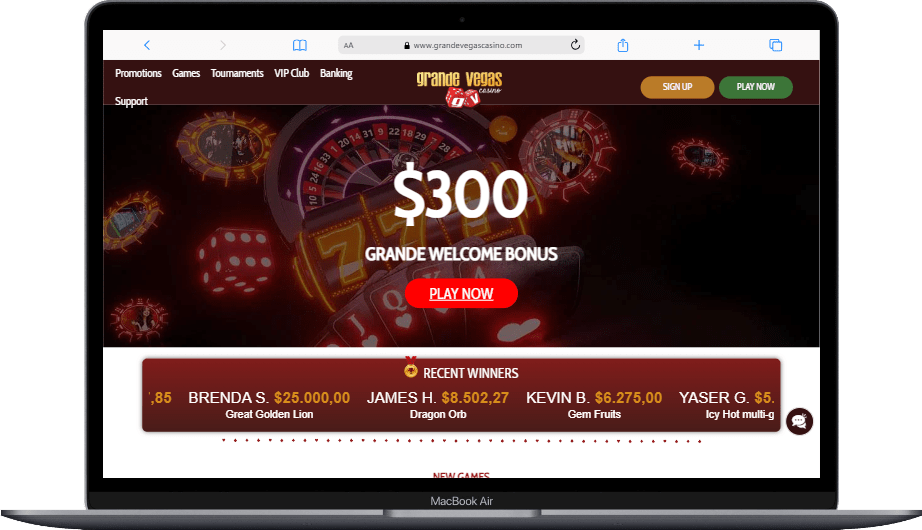 Grande Vegas Casino Online