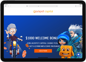 Jackpot Capital Casino online iPad