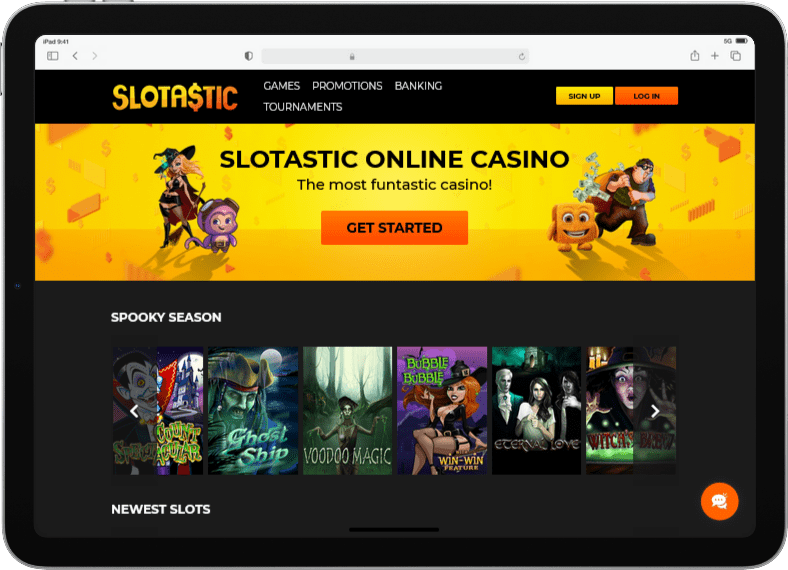 Slotastic Casino Mobile iPad