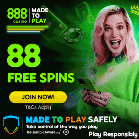 Try Before You Buy with 88 Free Spins – 888 Casino’s Generous No Deposit Bonus