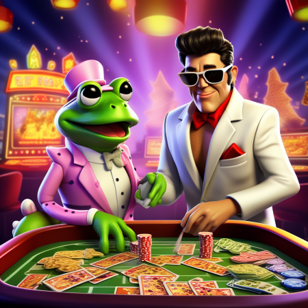 Elvis Frog in Vegas is a very interesting slot game adventure at 7Bit Casino